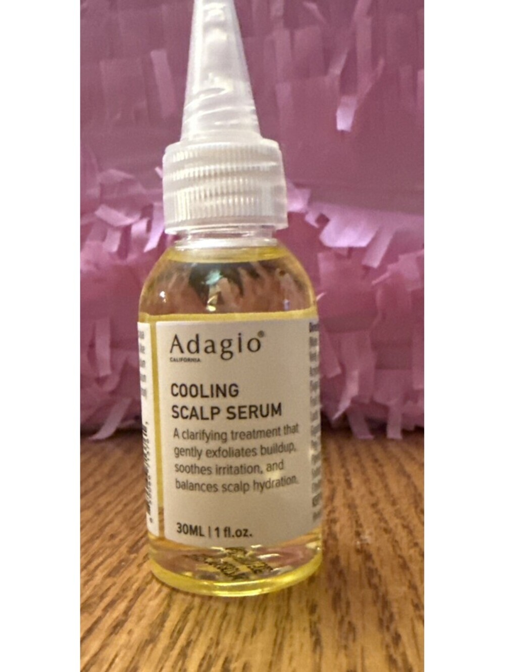 Adagio Cooling Scalp Serum Clarifying Soothing Treatment 30ml 1 fl oz